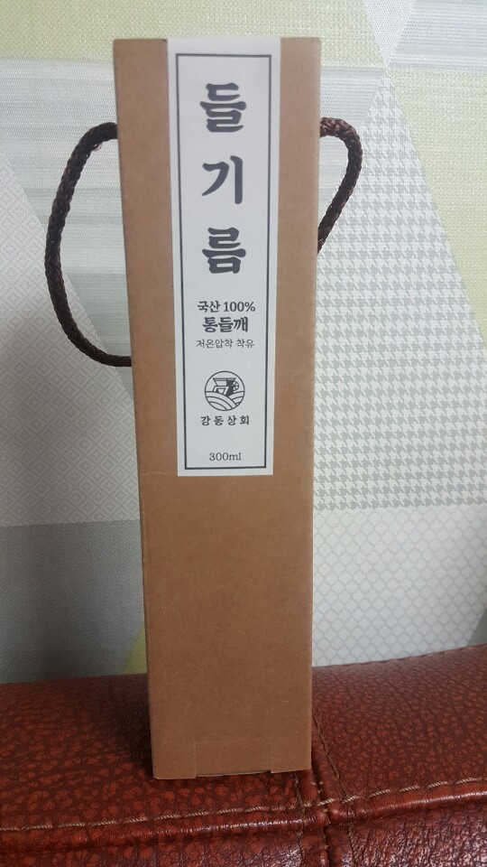 [강동상회] 국산  들기름 300ml 리뷰 사진