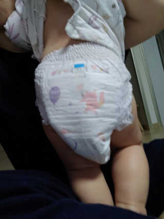 보솜이 액션핏 팬티형 — 5점을 준 리뷰어가 2019년 3월 올린 사용 사진