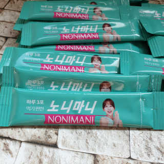 정찬우 꽐라만시 [띵보몰]건강환 습관 노니마니 스틱 1Box — 4점을 준 리뷰어가 2019년 5월 올린 사용 사진