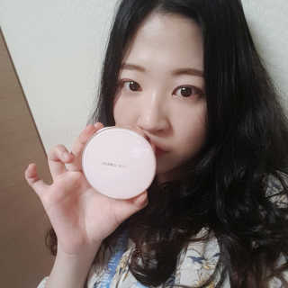 밀키드레스 바비메이크 베일 쿠션 — 5점을 준 리뷰어가 2018년 6월 올린 사용 사진