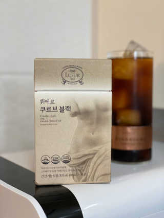 [하우투잇] 뤼에르 쿠르브 블랙 10ml x 30포 총 300ml — 4점을 준 리뷰어가 2020년 3월 올린 사용 사진