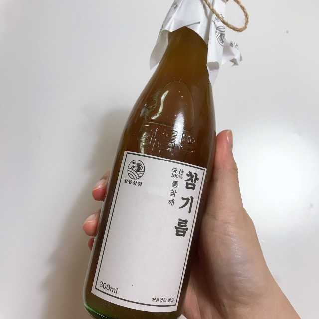 [강동상회] 국산  참기름 300ml 리뷰 사진