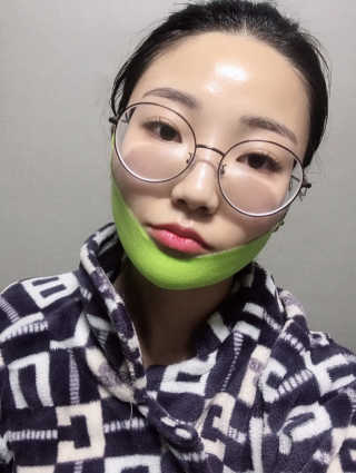 스케덤 시카 리프팅밴드 — 5점을 준 리뷰어가 2019년 4월 올린 사용 사진