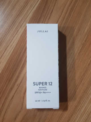 쥴라이Jullai 슈퍼 12 바운스 선 플루이드 SPF50+ PA++++ — 5점을 준 리뷰어가 2019년 7월 올린 사용 사진