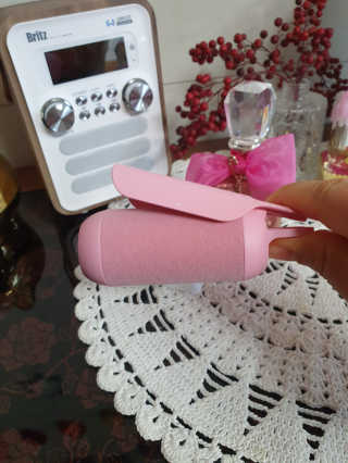 유닉스 USB 충전식 헤어롤 슈가핀 38mm — 4.5점을 준 리뷰어가 2020년 3월 올린 사용 사진