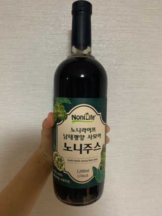 장수농가 남태평양 사모아 노니 원액 1L or 200mlx10팩 중 택 1 — 5점을 준 리뷰어가 2019년 1월 올린 사용 사진