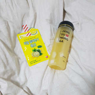 장수농가 리얼깔라만시 원샷 50ml 10팩+보틀 — 4점을 준 리뷰어가 2019년 5월 올린 사용 사진