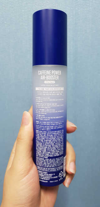 다슈코리아 다슈 볼륨 카페인 파워 에어부스터 120ml — 5점을 준 리뷰어가 2019년 10월 올린 사용 사진