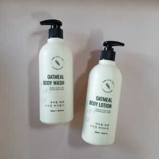(주)에네스티 내추럴 촉촉  오트밀 바디워시 500ml — 5점을 준 리뷰어가 2019년 8월 올린 사용 사진