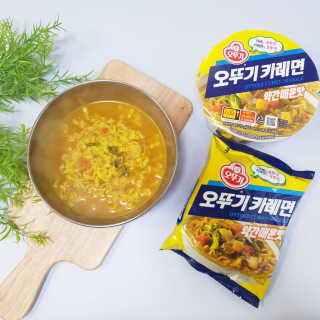 오뚜기카레면 2차 모집 — 5점을 준 리뷰어가 2019년 2월 올린 사용 사진