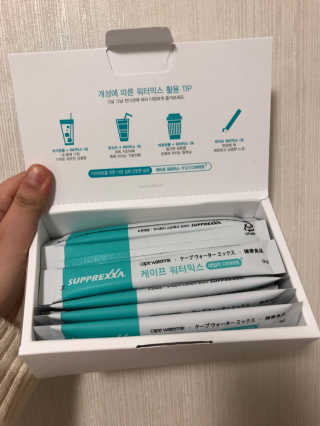 스프렉사코리아 케이프 워터믹스 데일리 다이어트 — 5점을 준 리뷰어가 2018년 5월 올린 사용 사진