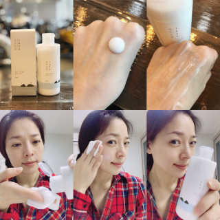 라운드랩 1025 독도 로션 200ml — 5점을 준 리뷰어가 2018년 1월 올린 사용 사진