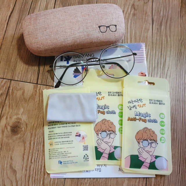 Magic Anti Fog Cloth 렌즈 김서림방지 클리너 리뷰 사진