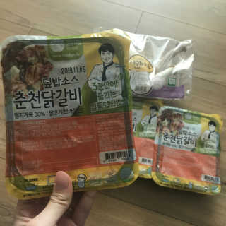 뜰아채유통 춘천닭갈비덮밥소스와 머쉬마루 버섯 — 3.5점을 준 리뷰어가 2018년 12월 올린 사용 사진