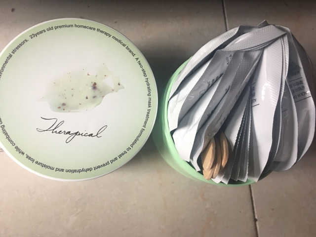아쿠아밥 모델링 마스크 리뷰 사진
