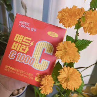매드비타C 1000 — 4점을 준 리뷰어가 2019년 4월 올린 사용 사진
