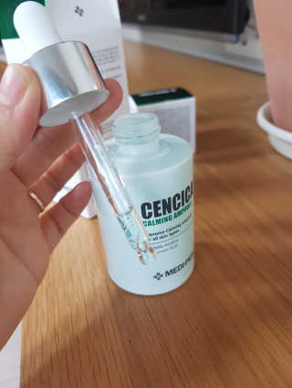 메디필 센시카 알라 크림, 센시카 카밍 앰플 — 5점을 준 리뷰어가 2020년 1월 올린 사용 사진