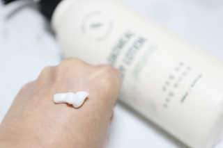 (주)에네스티 내추럴 촉촉  오트밀 바디로션 500ml — 4점을 준 리뷰어가 2019년 12월 올린 사용 사진