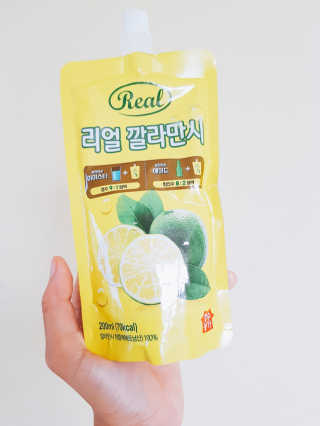 장수농가 리얼깔라만시 — 5점을 준 리뷰어가 2018년 6월 올린 사용 사진