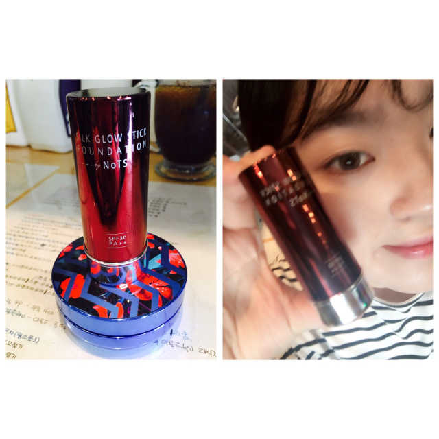 실크 글로우 스틱 파운데이션 리뷰 사진