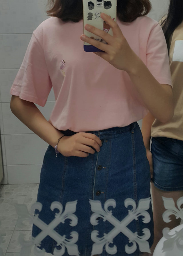 데이라이프 My favorite thing 1/2 shirts 리뷰 사진
