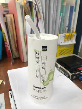 마이노멀 버터말차 - 방탄말차 6개입 — 5점을 준 리뷰어가 2019년 7월 올린 사용 사진