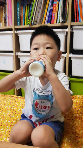 마이요기 요거트 — 5점을 준 리뷰어가 2019년 8월 올린 사용 사진