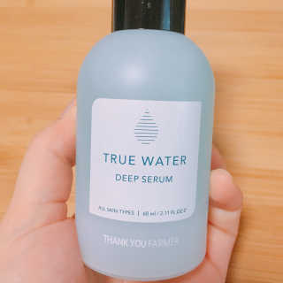 땡큐파머 트루 워터 딥 세럼 — 4.33점을 준 리뷰어가 2018년 4월 올린 사용 사진