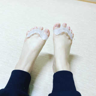 힐링팩토리 밸런스 발가락링 발가락교정기 A1 — 5점을 준 리뷰어가 2020년 1월 올린 사용 사진