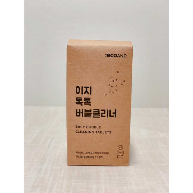 [에코앤드]이지톡톡 버블클리너 1종세척제 리뷰 사진