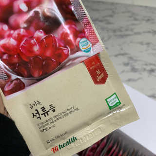 [하이헬스] 정말 진하고 맛있는 유기농 석류즙 30포 — 4점을 준 리뷰어가 2019년 11월 올린 사용 사진
