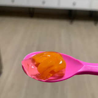데르뜨 떠먹는 과일 3종, 짜먹는 과일 2종 총 10개 체험 — 4점을 준 리뷰어가 2020년 3월 올린 사용 사진