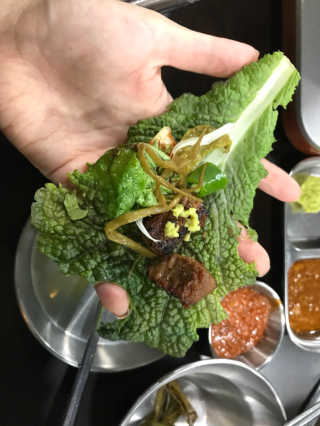 [두툼갈비] 두툼갈비 2인분 + 매콤치즈버섯 set — 5점을 준 리뷰어가 2018년 9월 올린 사용 사진