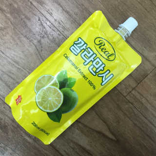 장수농가 리얼깔라만시 — 5점을 준 리뷰어가 2018년 4월 올린 사용 사진