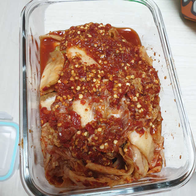 더 맛있게 매운 더 실비김치 1.2kg 리뷰 사진