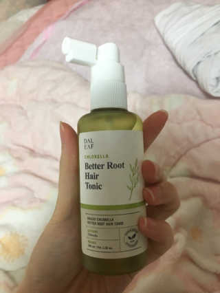 달리프 클로렐라 베러 루트 헤어토닉 100ml — 4점을 준 리뷰어가 2018년 12월 올린 사용 사진