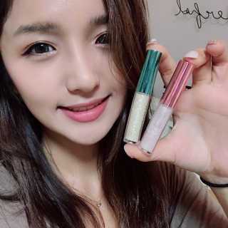 [블랙루즈] 펄블리 아이 글리터 2종 — 4점을 준 리뷰어가 2019년 1월 올린 사용 사진