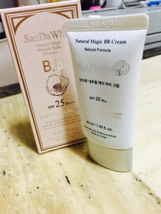 스킨큐어 산다화 내추럴 매직 비비 크림 — 5점을 준 리뷰어가 2016년 9월 올린 사용 사진