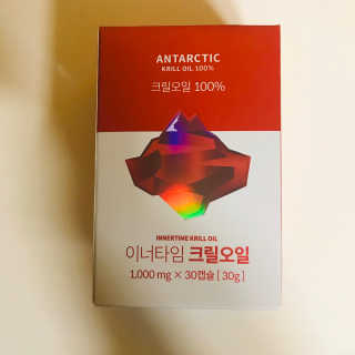 이너블릭 이너타임 크릴오일 — 4.5점을 준 리뷰어가 2019년 12월 올린 사용 사진