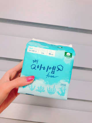 보타메디 마이아이엠 생리대 — 5점을 준 리뷰어가 2018년 12월 올린 사용 사진
