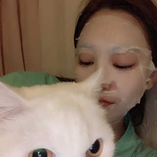 클레어테라피 프로-캄 프로바이오틱 에너지 마스크 10매 — 4점을 준 리뷰어가 2019년 2월 올린 사용 사진