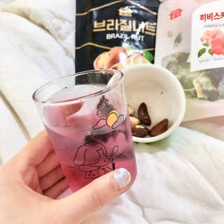 장수농가 브라질너트, 히비스커스 — 4.5점을 준 리뷰어가 2018년 8월 올린 사용 사진