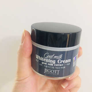 지고트 산양유 화이트닝 크림 70ml — 3점을 준 리뷰어가 2019년 5월 올린 사용 사진