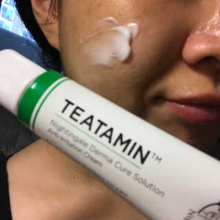 나이팅게일 티타민 크림 리뉴얼 — 5점을 준 리뷰어가 2018년 8월 올린 사용 사진