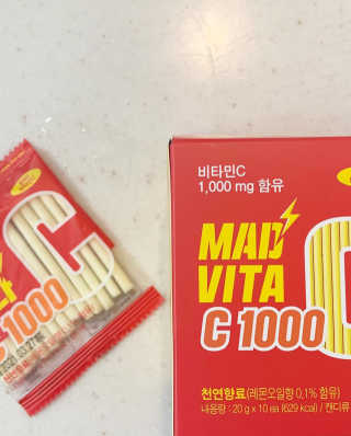 매드비타C 1000 — 5점을 준 리뷰어가 2019년 5월 올린 사용 사진