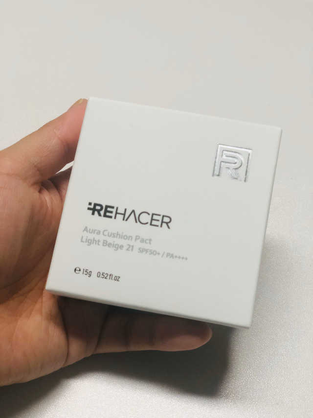 리하셀 아우라 쿠션 팩트 21호,23호 SPF50+ PA++++ 리뷰 사진