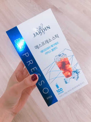 (주)쟈뎅 [쟈뎅] 에스프레소스틱 아이스블렌드 — 4점을 준 리뷰어가 2019년 5월 올린 사용 사진