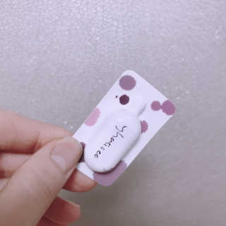 야시엔코 앰플수면팩 퍼플 — 4점을 준 리뷰어가 2019년 2월 올린 사용 사진