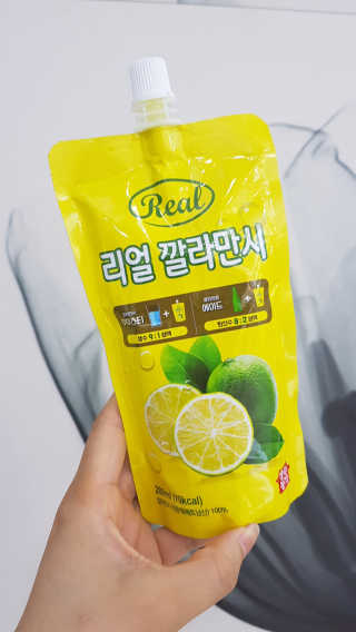 장수농가 리얼깔라만시 — 4.67점을 준 리뷰어가 2018년 6월 올린 사용 사진