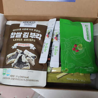 [맘마레시피] 육아맘을 위한 간식정기배송 — 5점을 준 리뷰어가 2019년 11월 올린 사용 사진